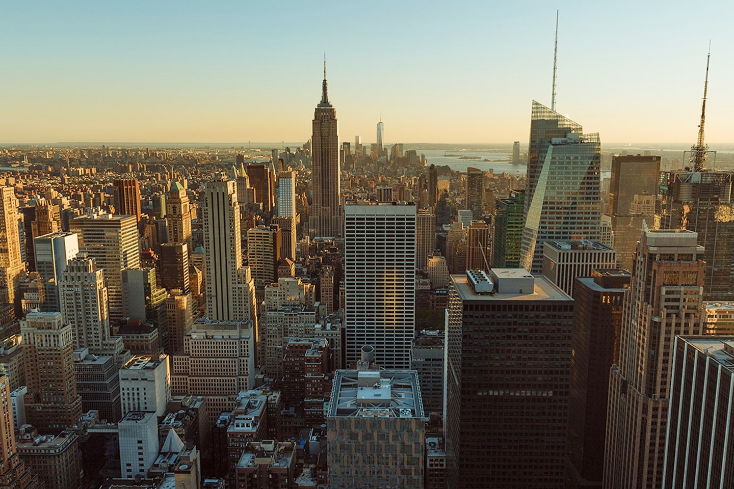 New York Manhattan skyscrapers