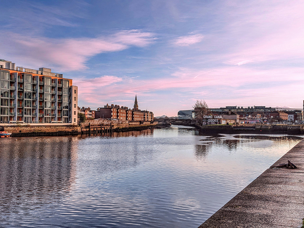 Rahul kanike Ireland Dublin Grand Canal Dock unsplash